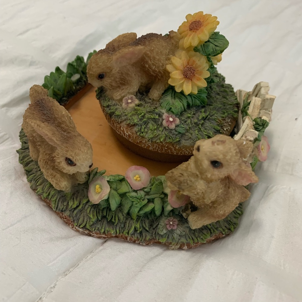 Bunny Candle Base & Topper